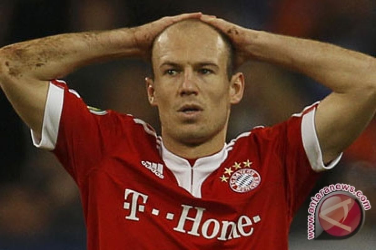 Robben bugar untuk pertandingan penting melawan Leipzig