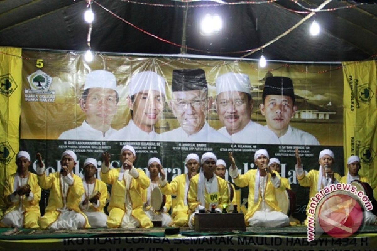 Golkar Gelar Lomba Maulid Al-hasby 