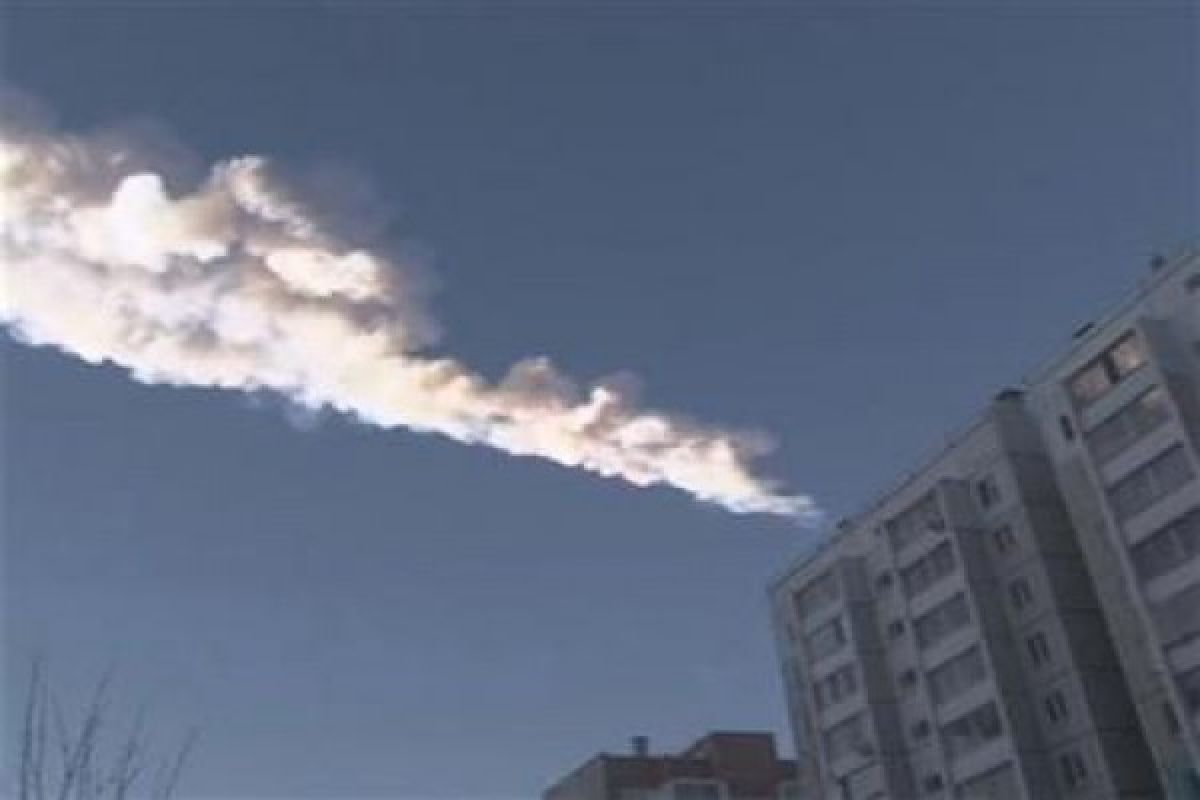 Meteorit jatuh di bagian timur Rusia