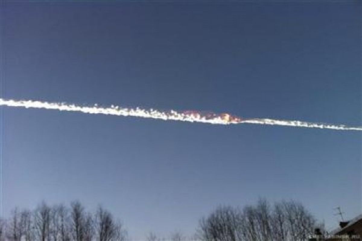 1.000 orang cedera akibat ledakan meteor di Rusia