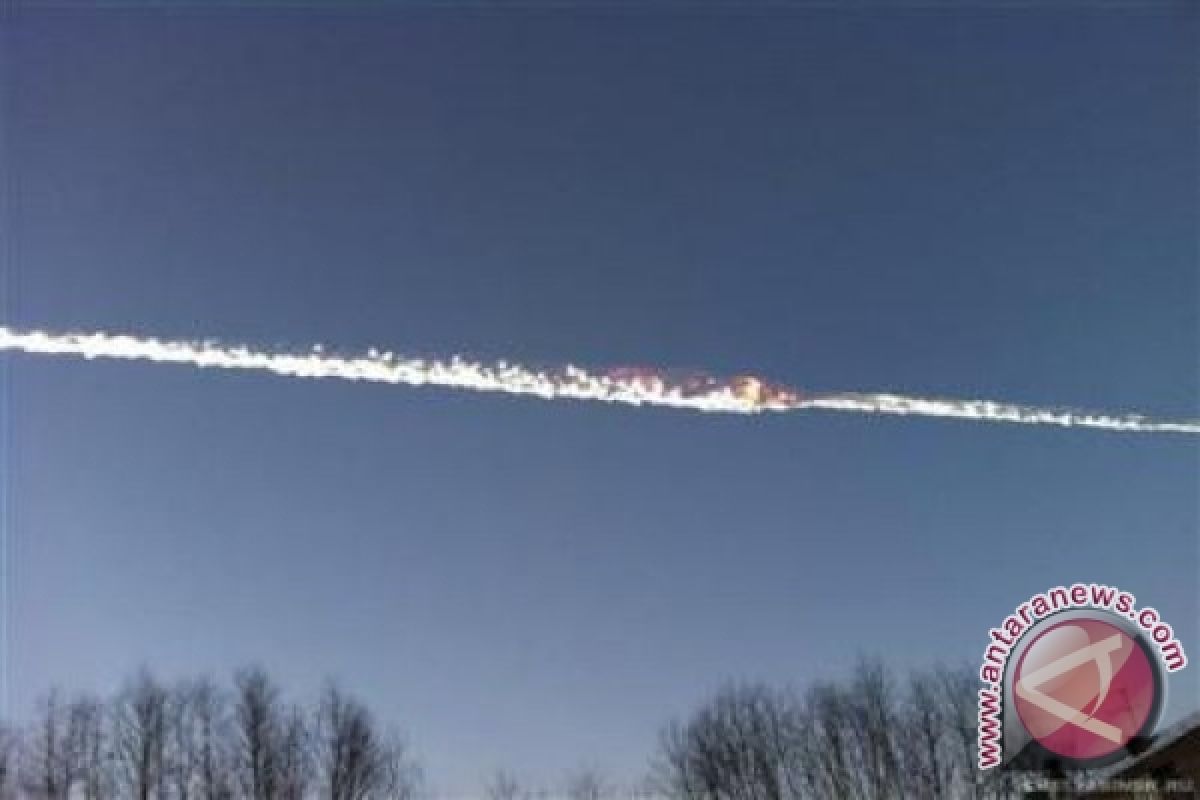 1.000 orang cedera akibat ledakan meteor di Rusia