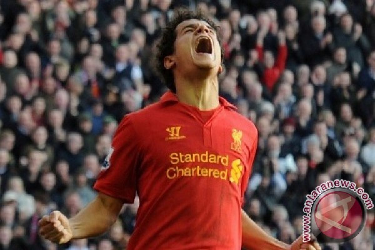 Coutinho bawa Liverpool unggul sementara lawan Southampton