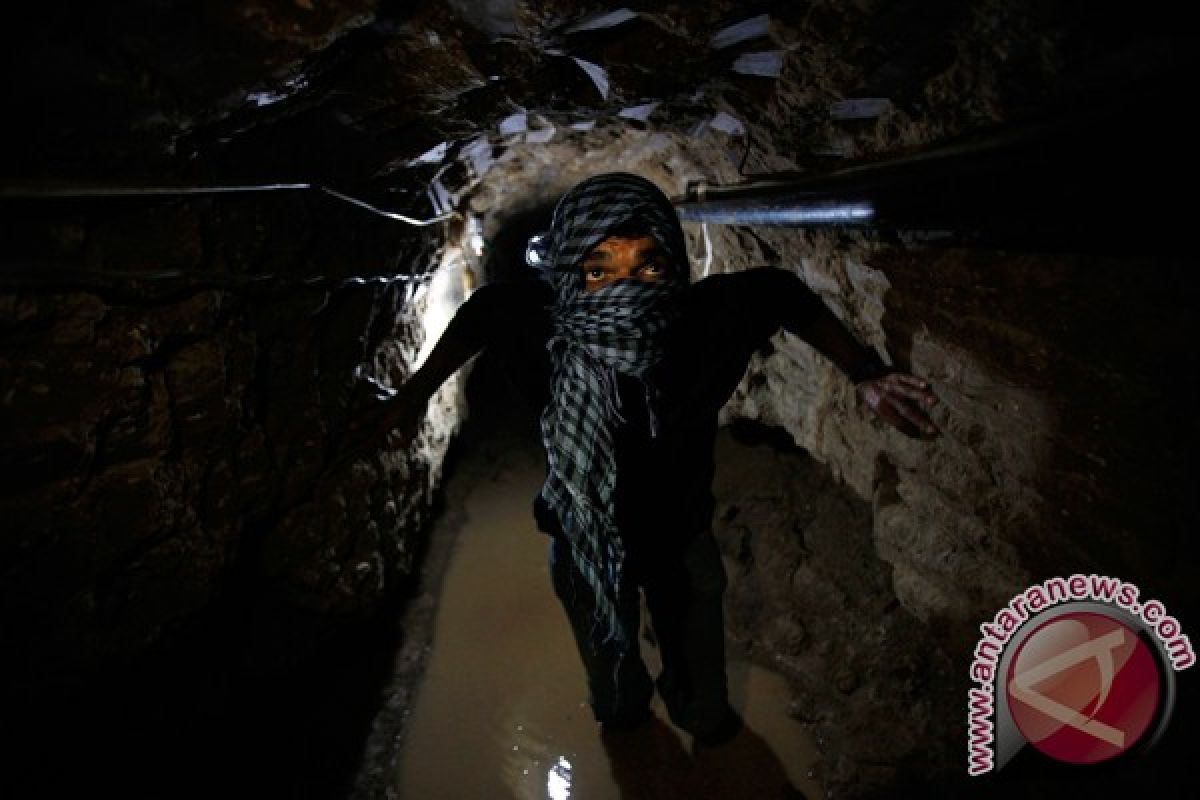 14 orang diselamatkan dari terowongon Gaza yang kebanjiran