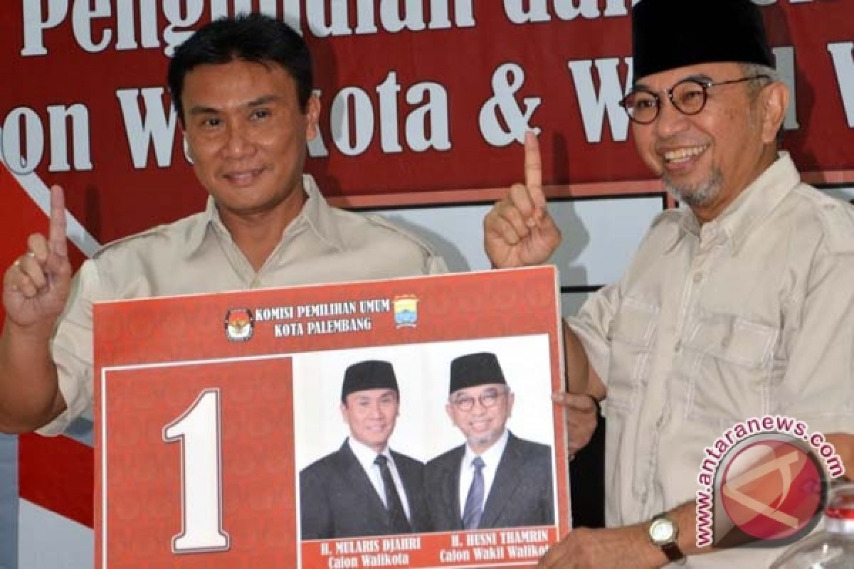 Mularis-Husni bertekad jadikan Palembang kota 'Murni' 