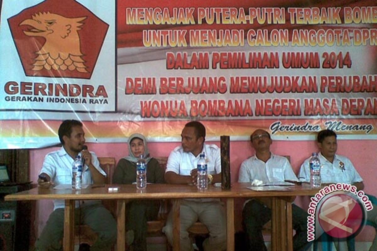 Gerindra Bombana Target Tujuh Kursi DPRD