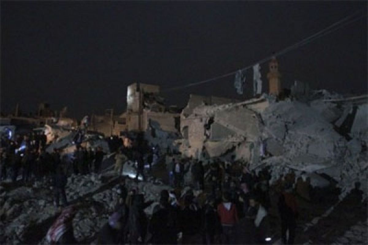 Serangan roket di Aleppo, 29 tewas