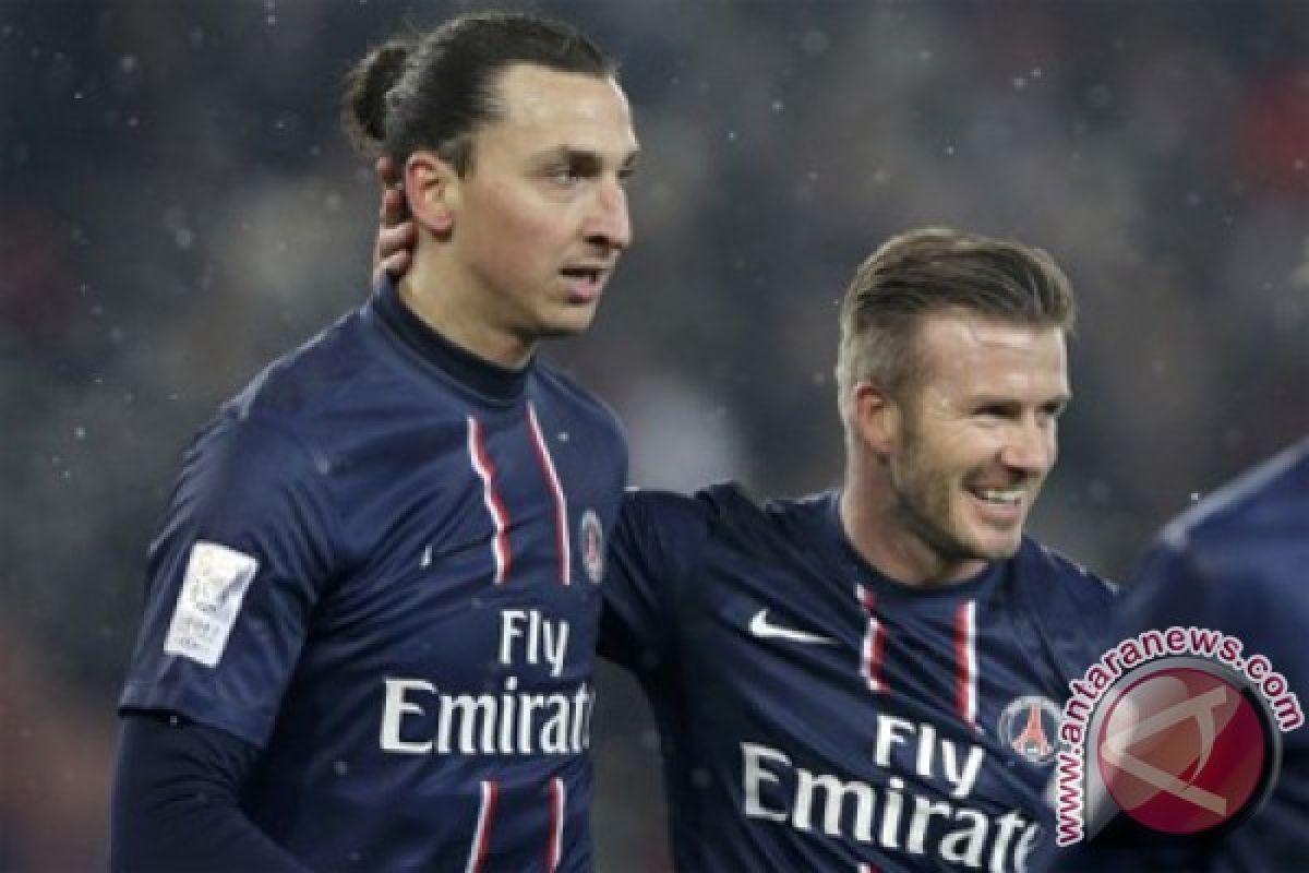 Ibra memuji Beckham