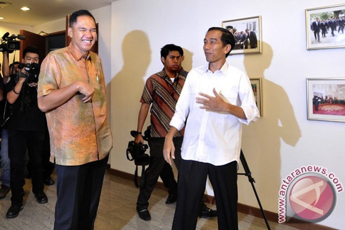 Jokowi dan Gita diibaratkan seperti Messi-Xavi
