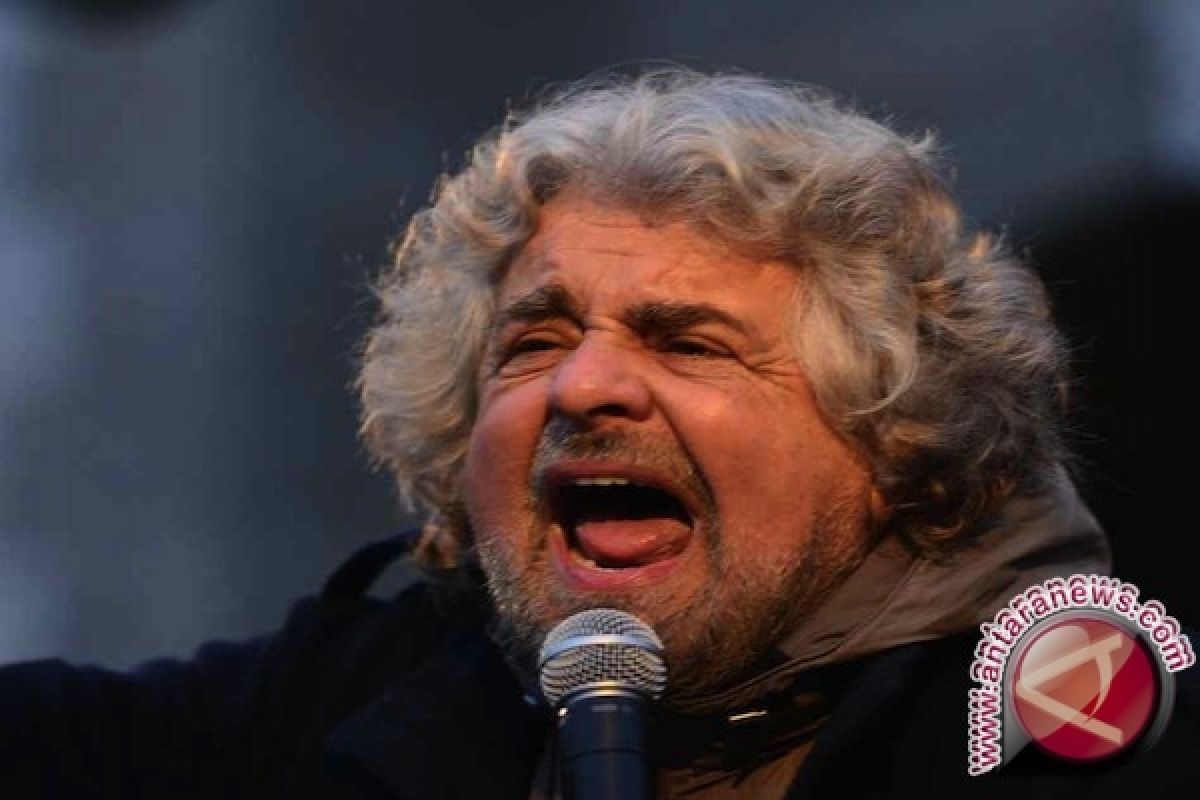 Partainya pelawak menang di Italia