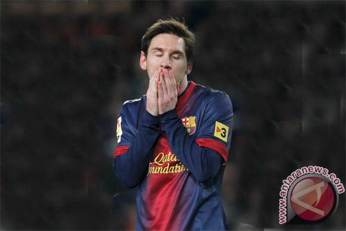 Lionel Messi merajuk