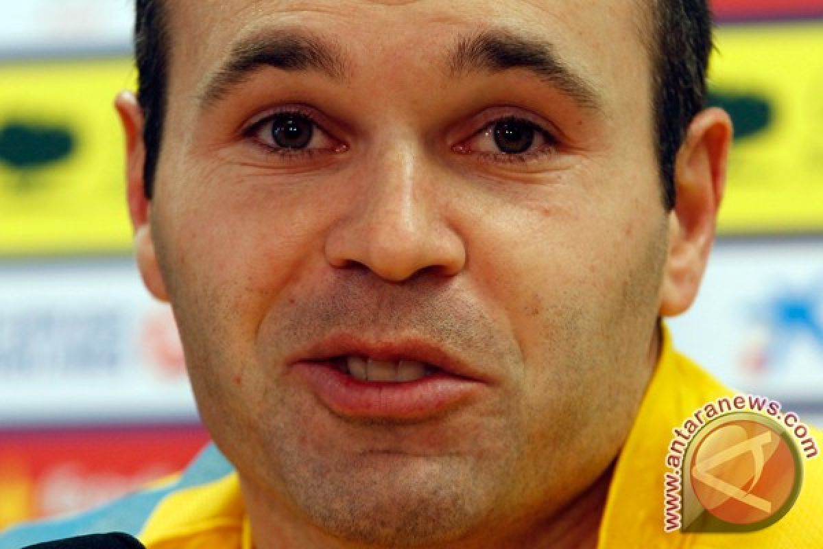 Andres Iniesta dikontrak klub Jepang