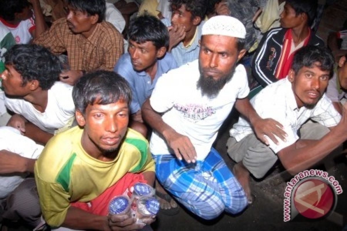 124 Warga Myanmar Terdampar Di Aceh Utara
