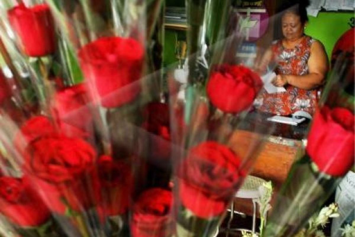 Hari Valentine, Harga Bunga Mawar Melesat