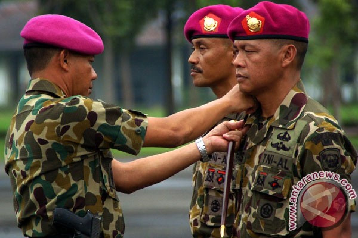 130 prajurit marinir berangkat ke Ambalat