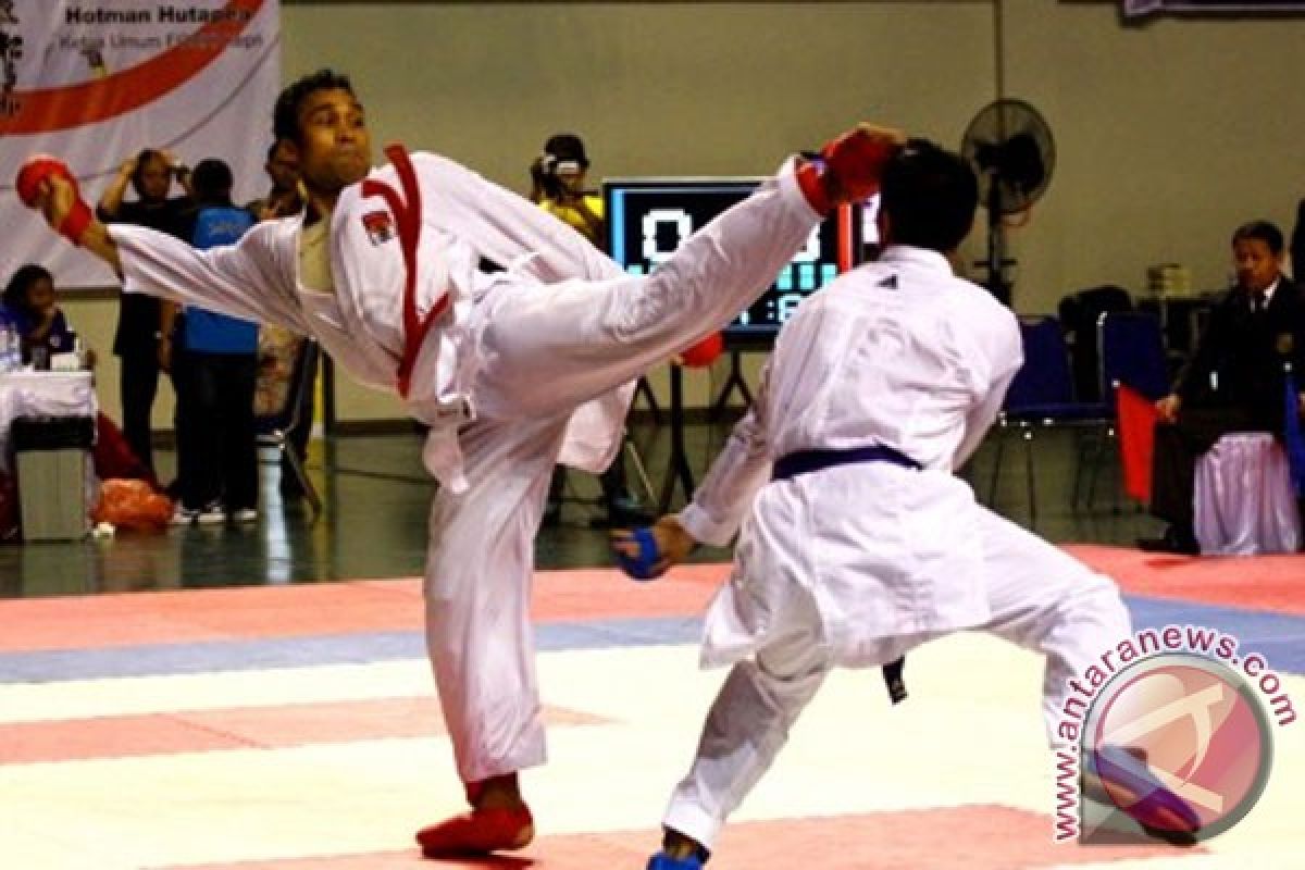 Gelar juara karate Indonesia lepas di Filipina