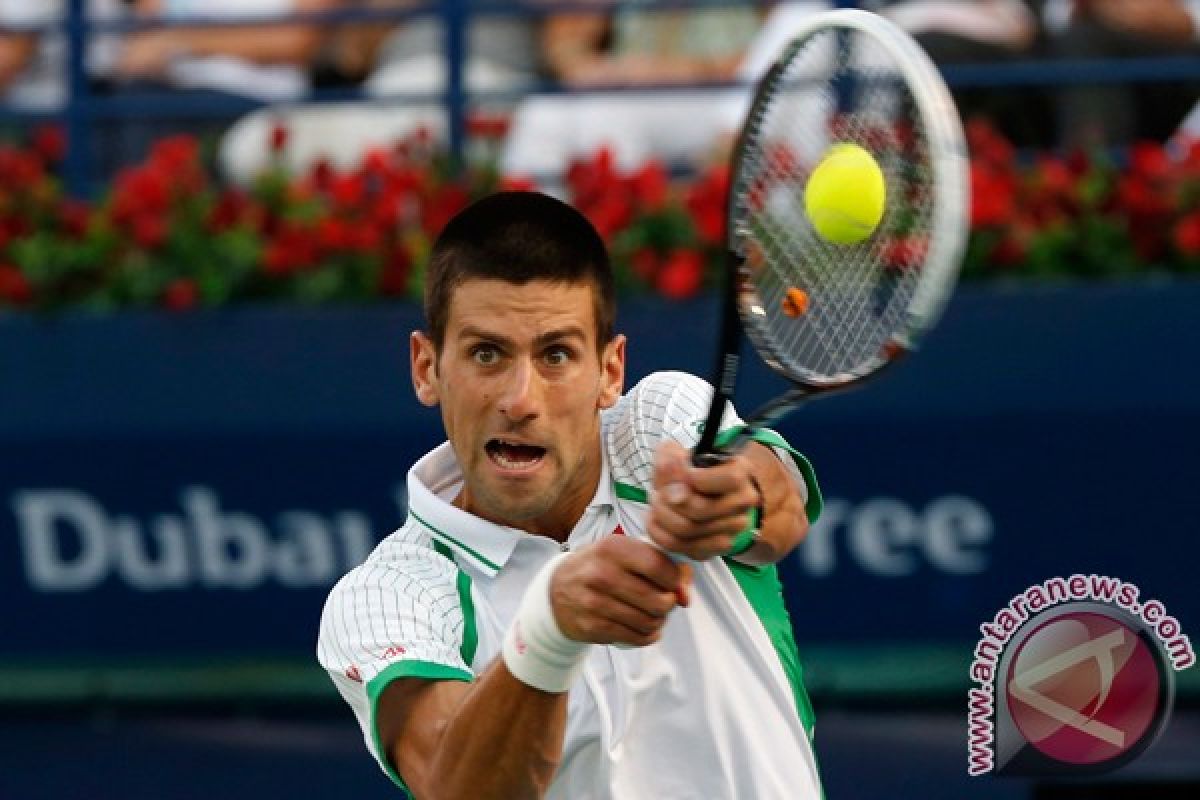 Djokovic hancurkan Dimitrov tiga set langsung