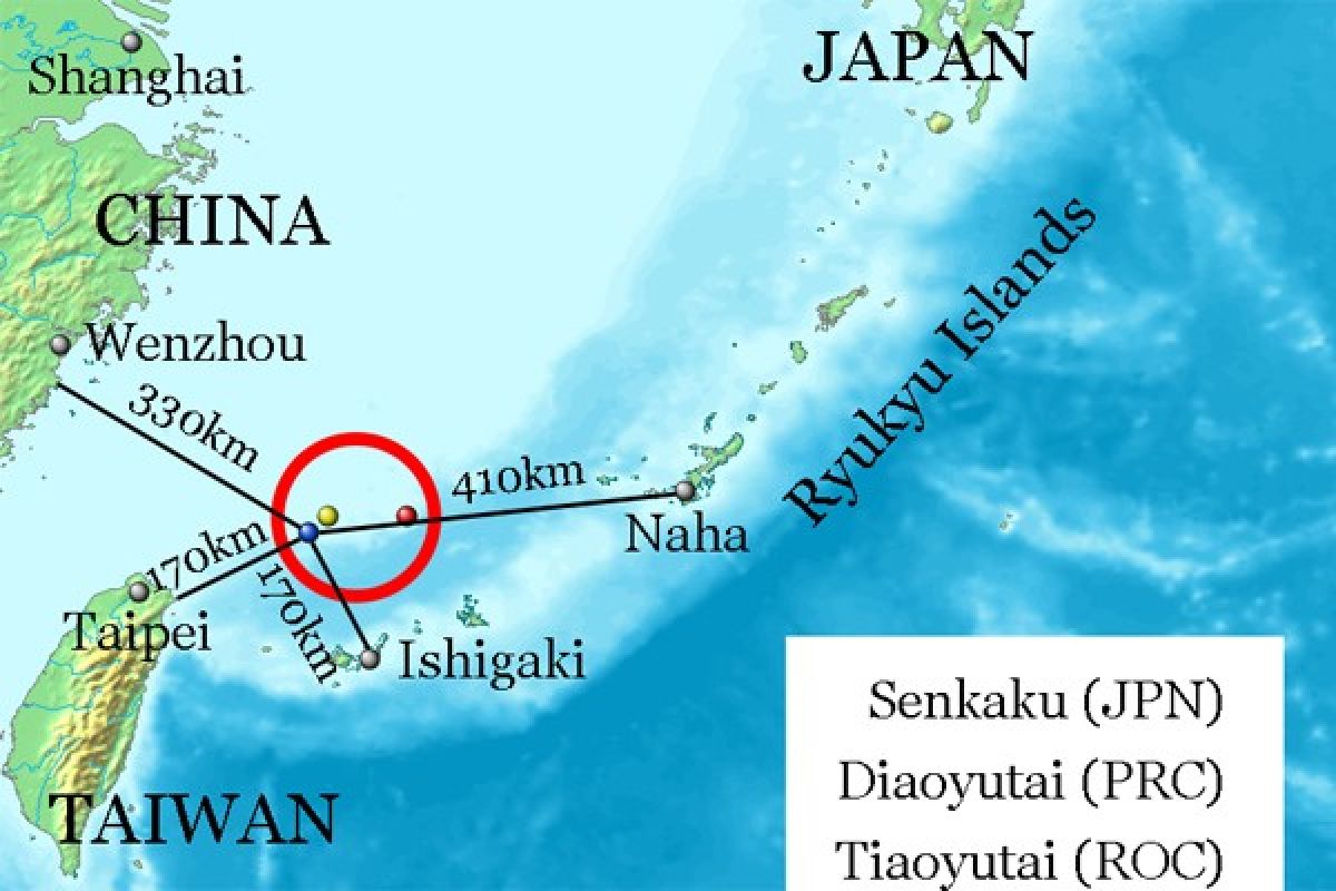 Jepang: kapal Tiongkok berada di perairan sengketa