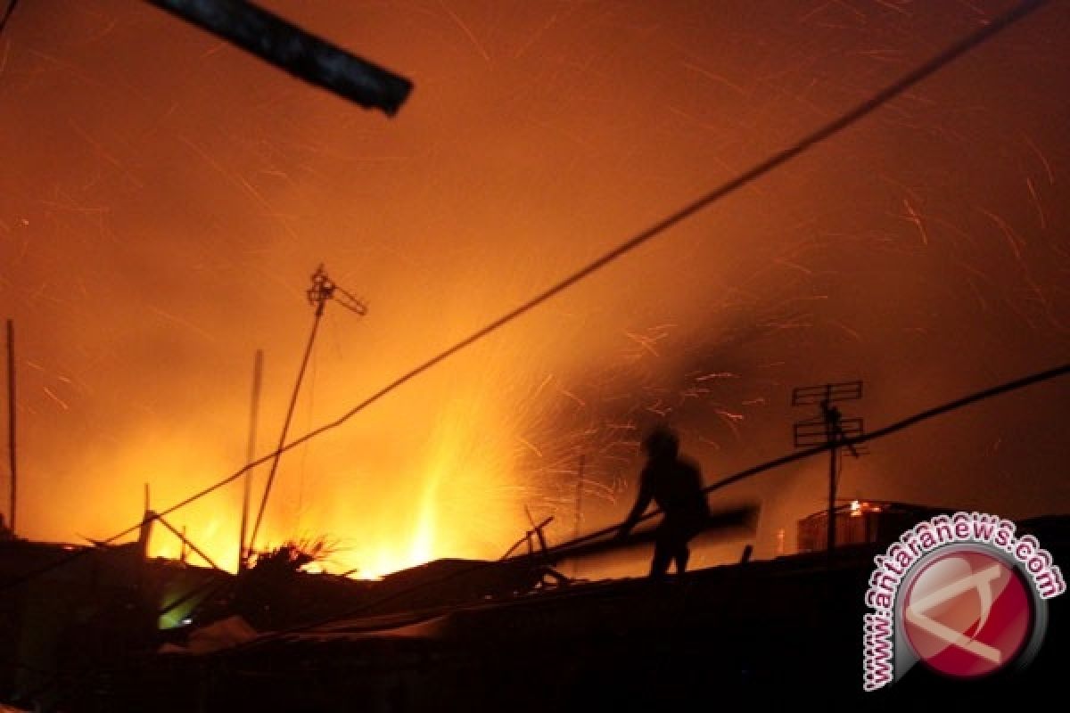 Rumah Pengencer Bensin Di Gorontalo Ludes Terbakar