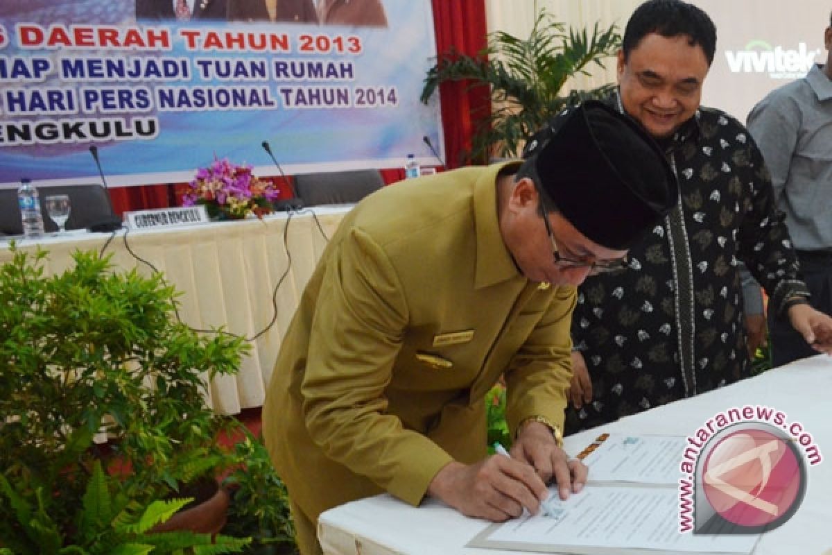 Pemprov Bengkulu bentuk kepanitian HPN 2014