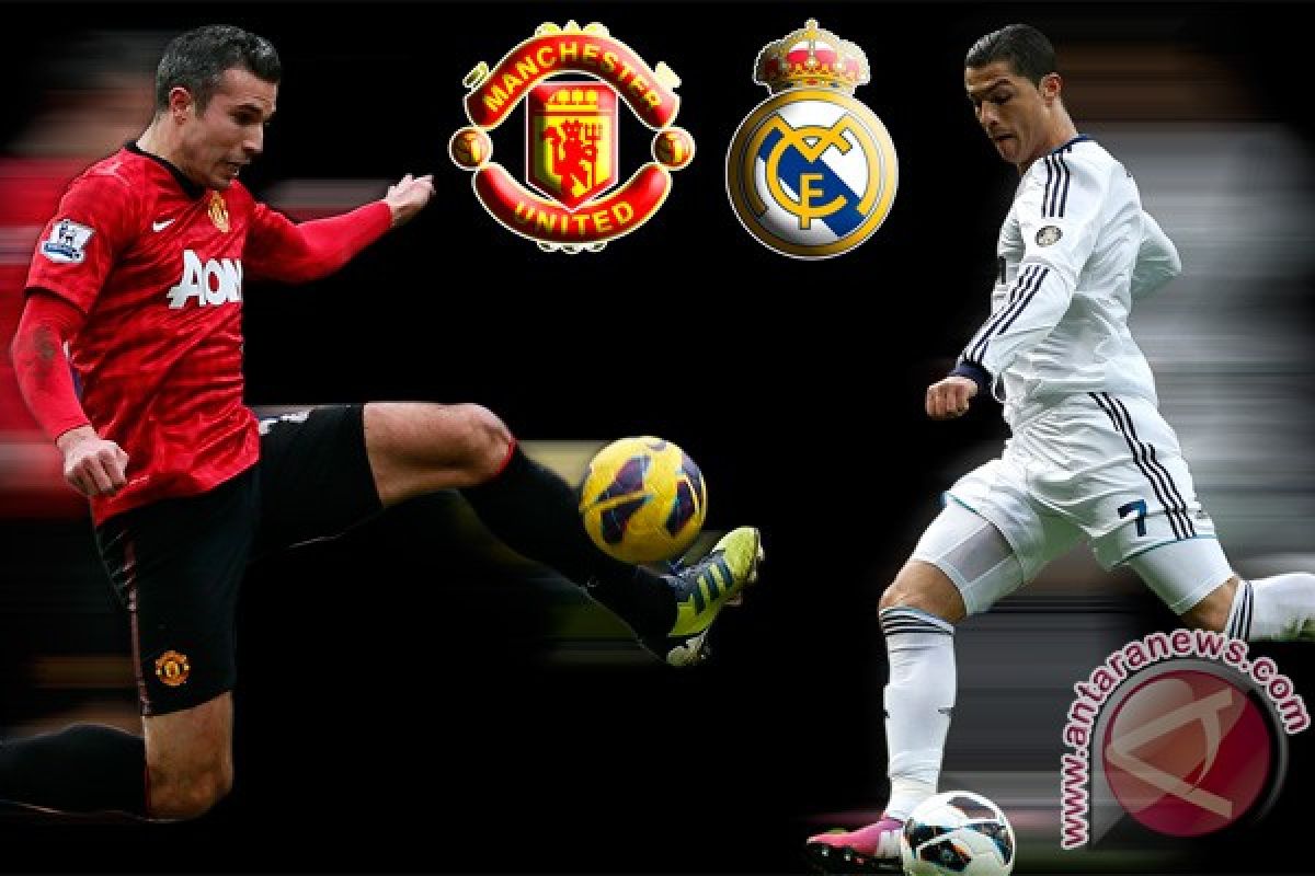 Susunan pemain Manchester United vs Real Madrid