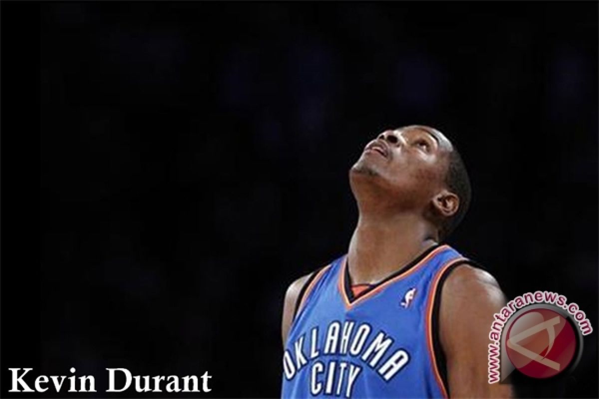  Kevin Durant menangkan Thunder atas Knicks