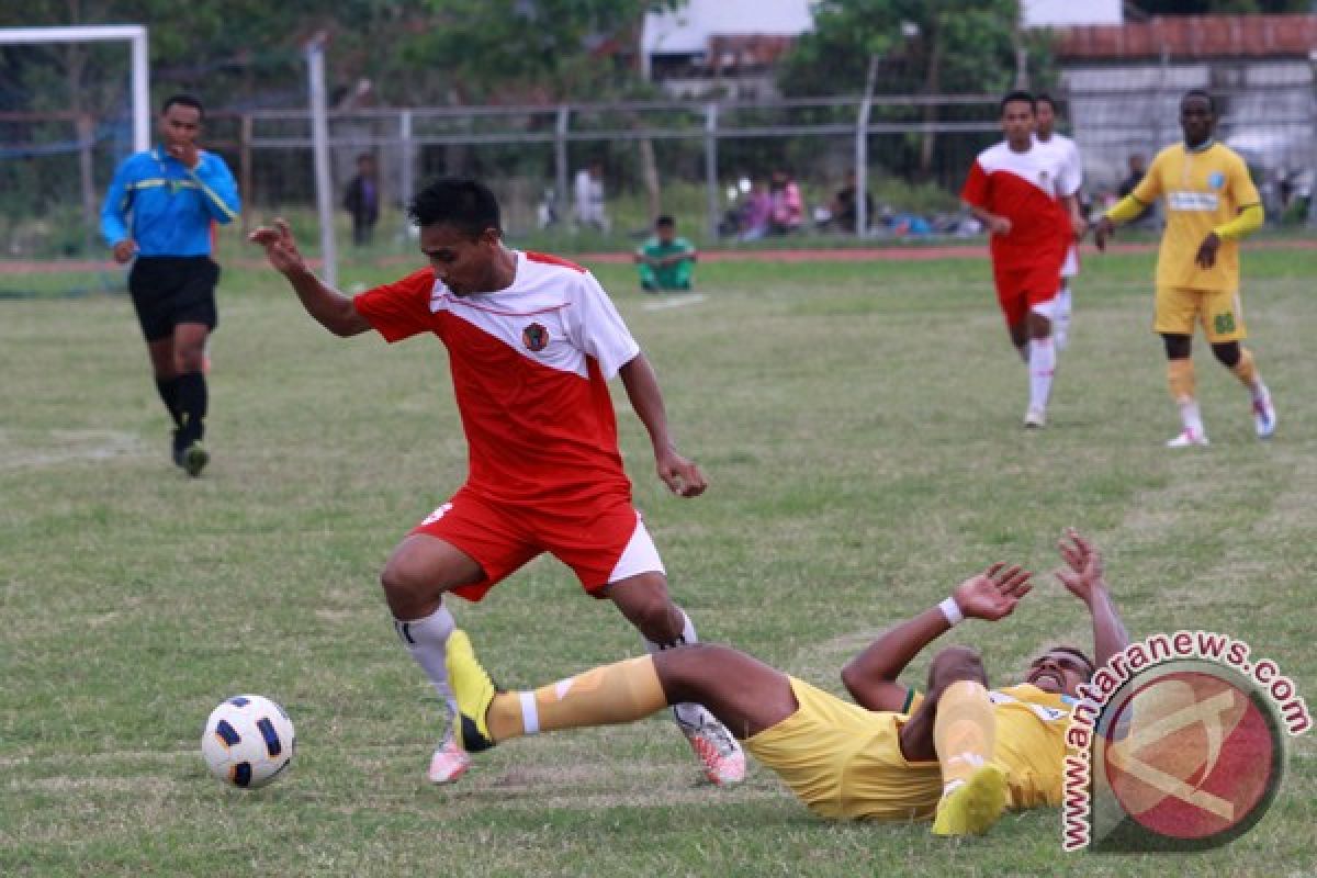 10 pemain Persigo tahan imbang PSBS Biak