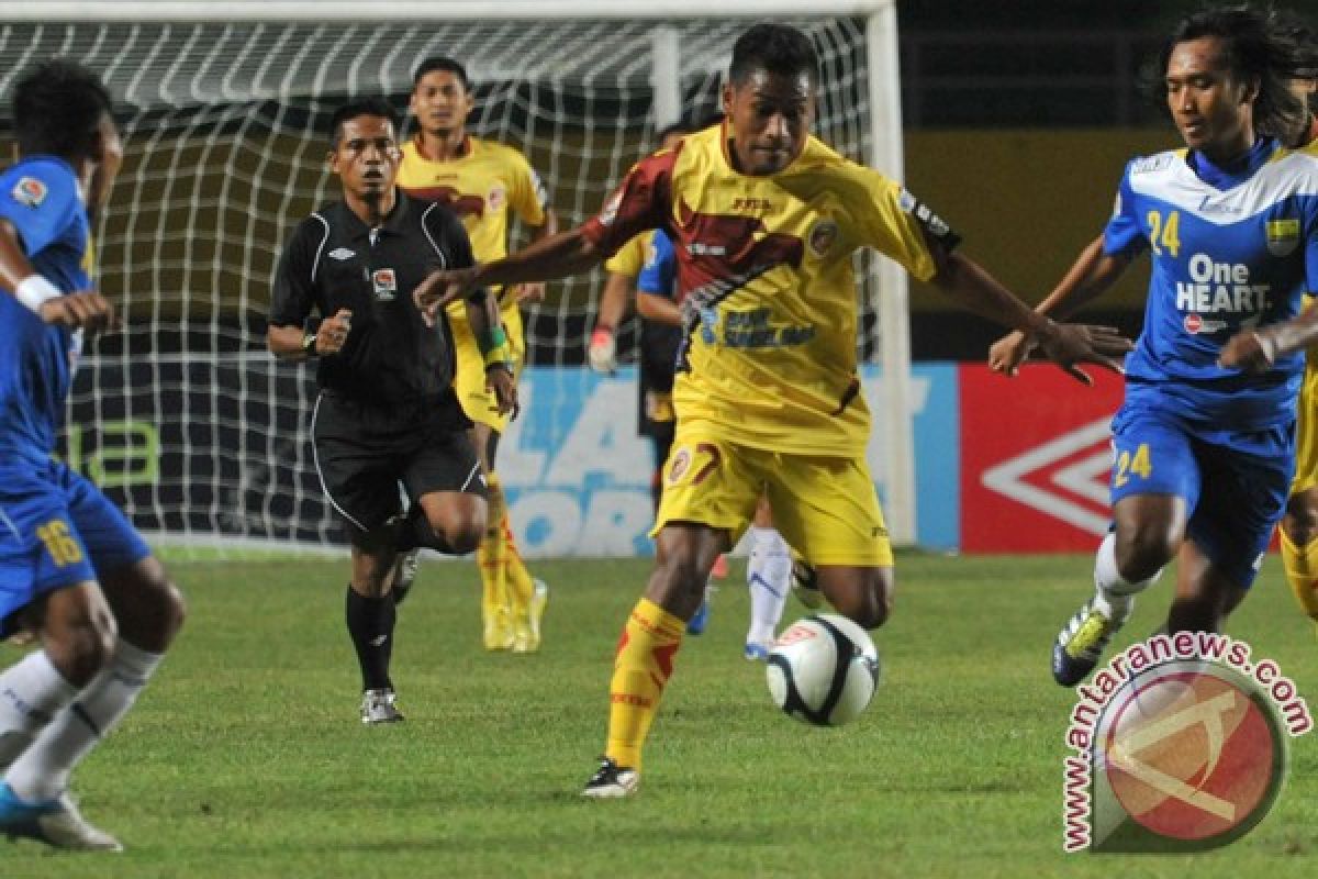 Sriwijaya FC kalahkan Persib 2-1