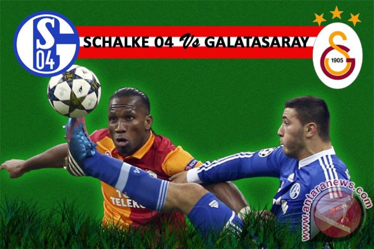 Susunan pemain Schalke 04 vs Galatasaray