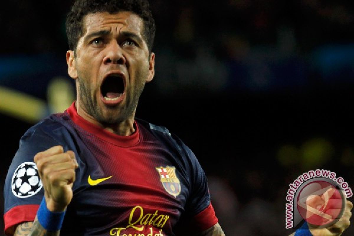 Susunan pemain Barcelona lawan Bilbao, Alves jadi cadangan