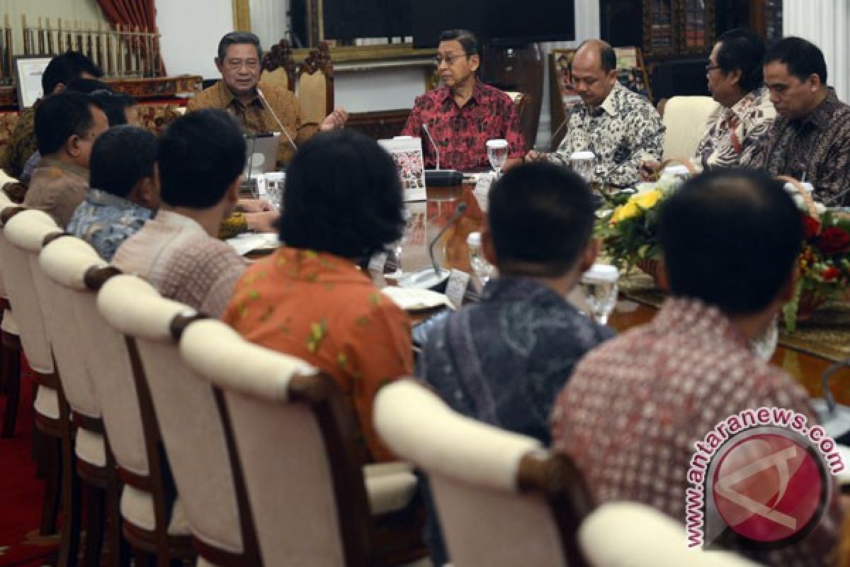 President Yudhoyono wants to become closer to the media