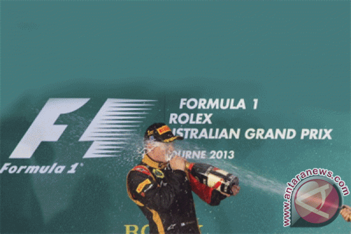 Raikkonen juarai GP F1 Australia pembuka musim
