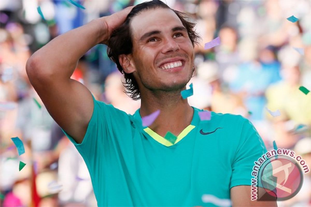 Nadal melaju di AS Terbuka