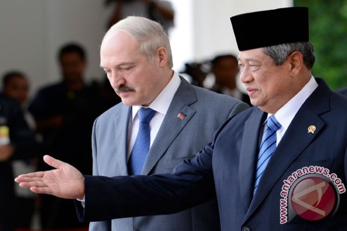 Presiden Yudhoyono sambut Presiden Belarusia