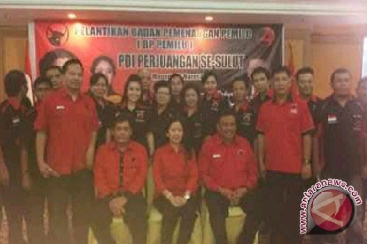 Puan Maharani lantik Bapilu PDIP  Sulut