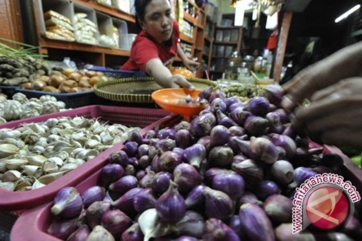 Harga bawang di Pangkalpinang kembali naik