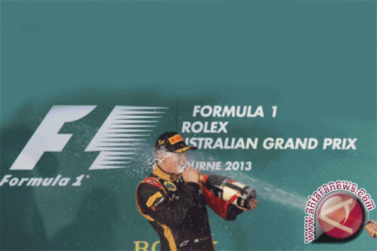  Raikkonen juara di seri pembuka Formula 1