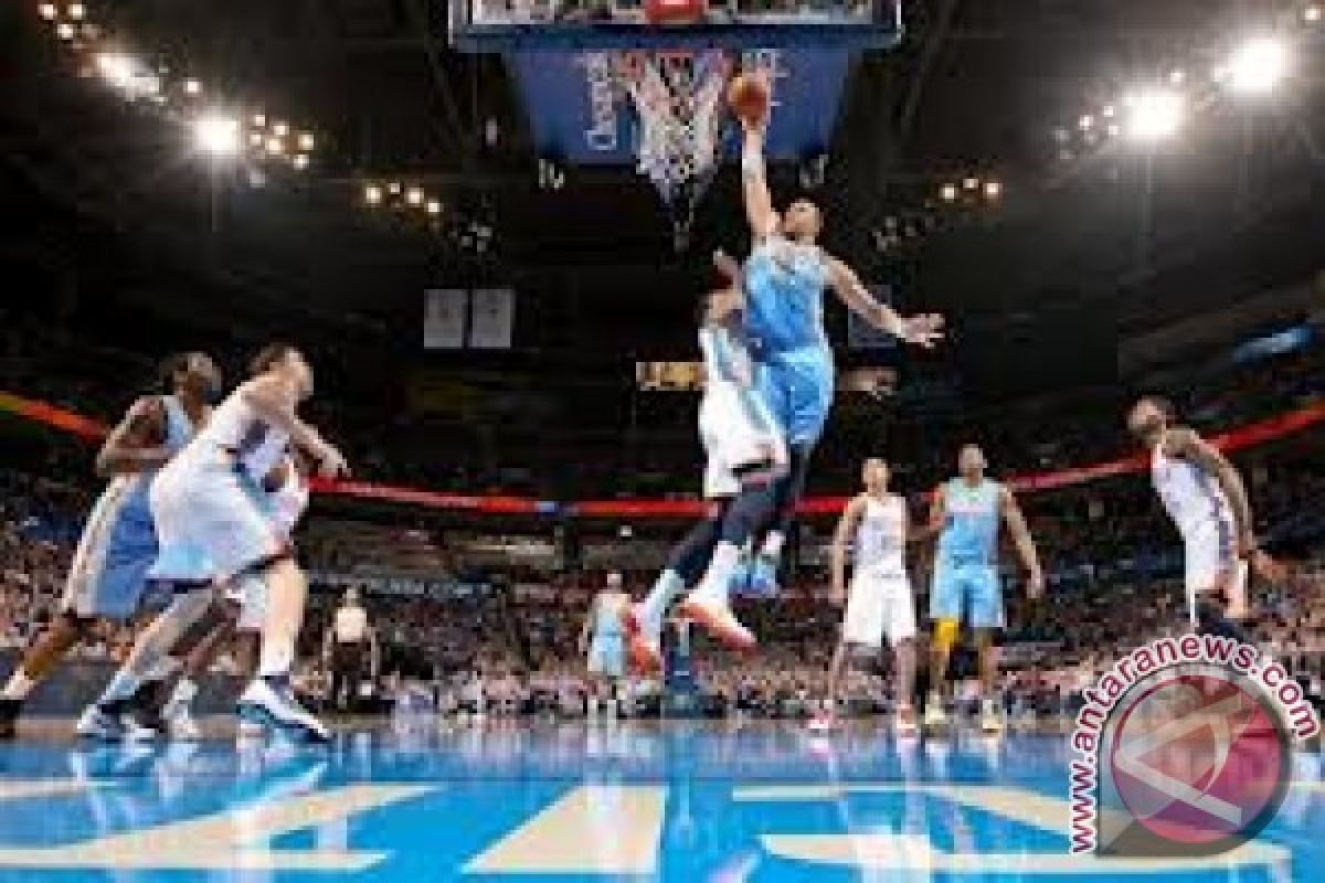 Tekuk Thunder, Nuggets cetak kemenangan beruntun ke-13