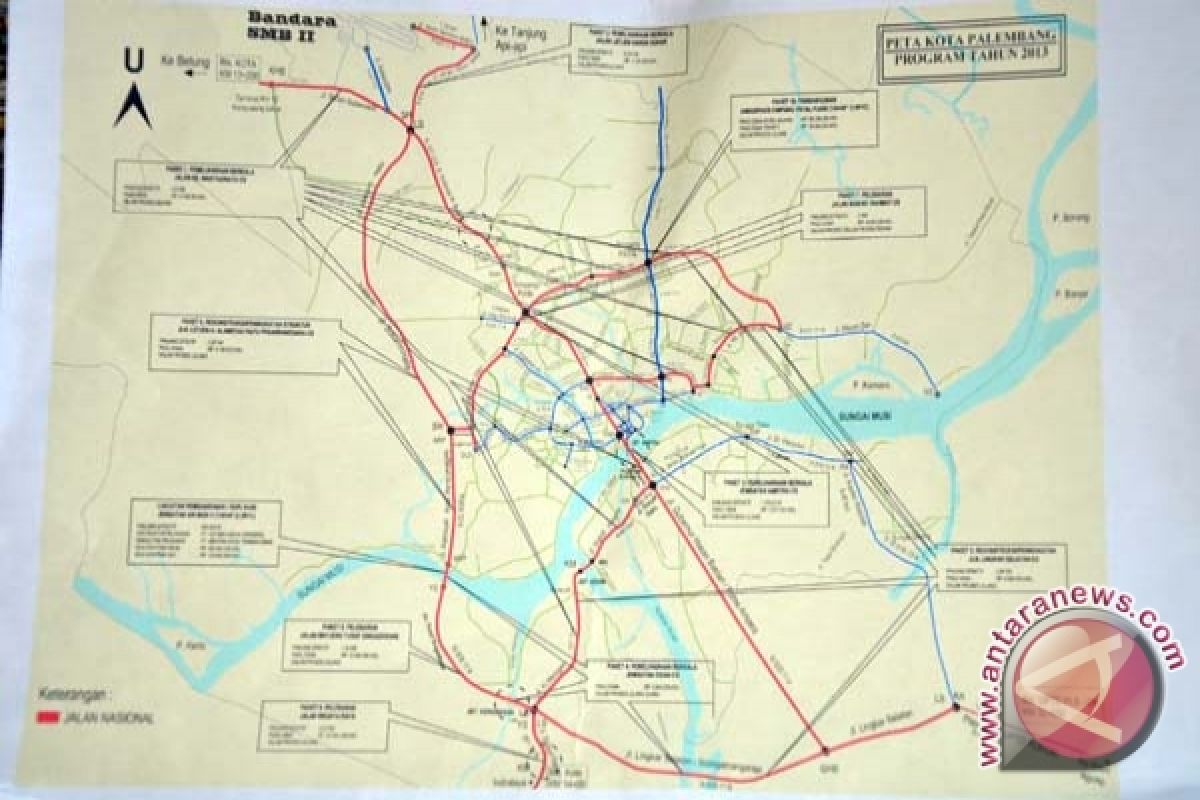 Jalan negara di Sumsel perlu perbaikan