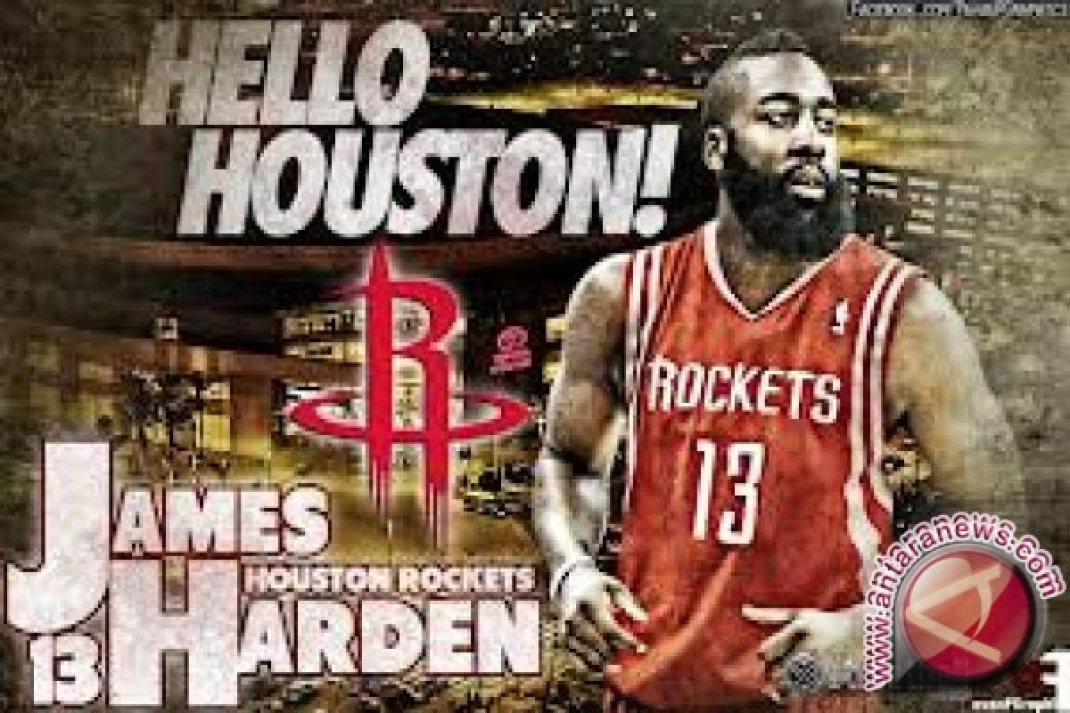  Harden pahlawan kemenangan Rockets atas Spurs