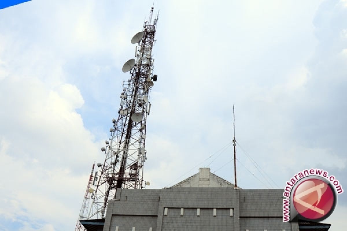 Dishubkominfo Bangka Tengah Segel Menara Telekomunikasi