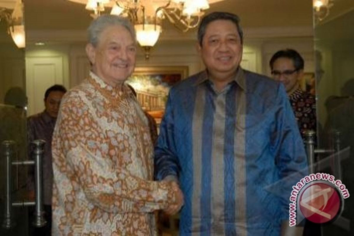 Presiden SBY Bertemu George Soros Bahas REDD+