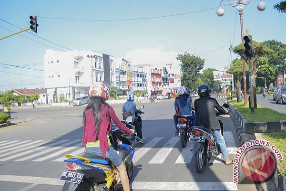 Polisi Tilang Puluhan Pelanggar Lalu Lintas Saat Lebaran