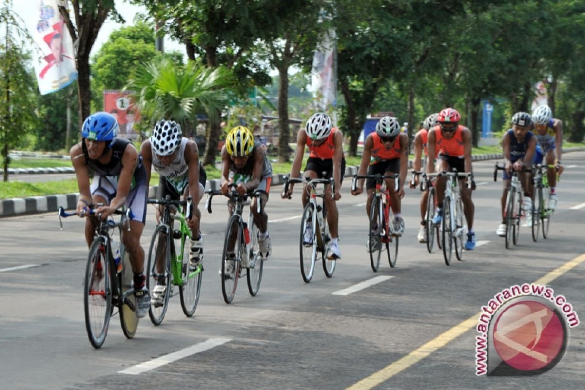 Ribuan warga Jambi meriahkan gowes pesona nusantara