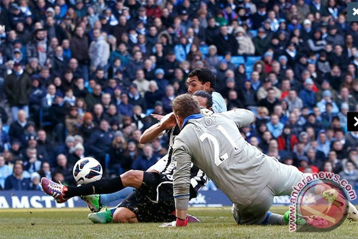 City pesta gol kalahkan Newcastle 4-0