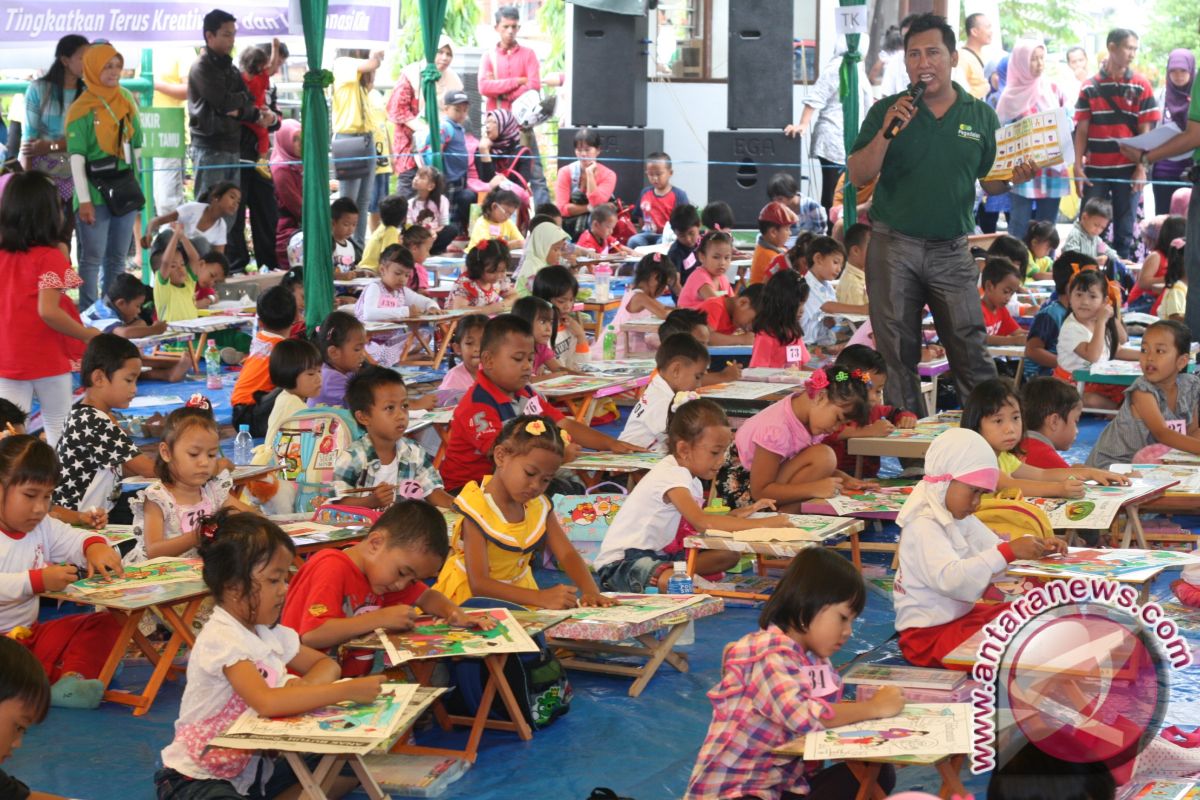 Lomba Mewarnai Pegadaian Libatkan Anak Berkebutuhan Khusus