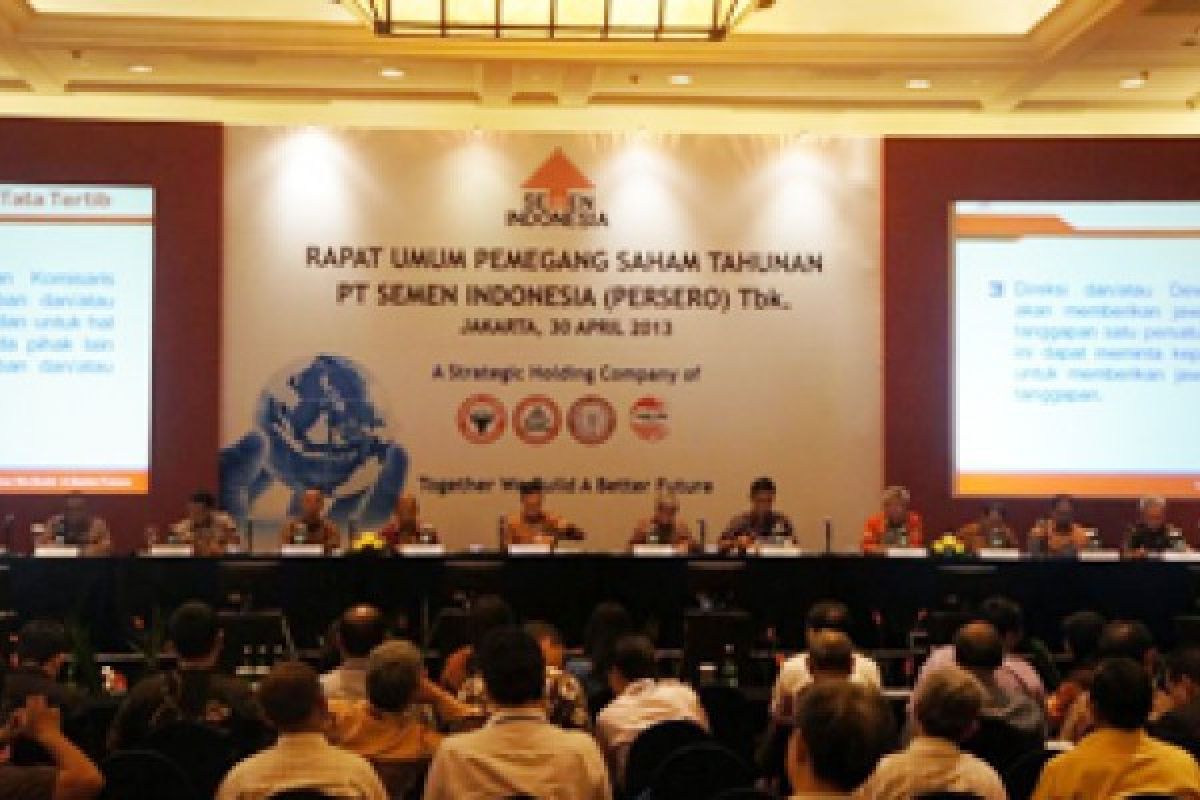 Semen Indonesia Bagikan Deviden 45 Persen dari Laba