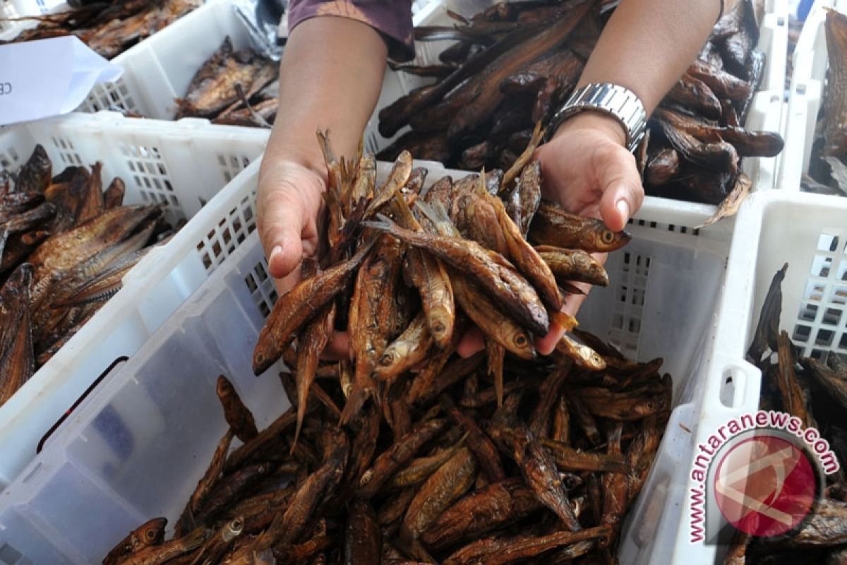 Warga Kertapati Palembang tekuni usaha ikan asap 