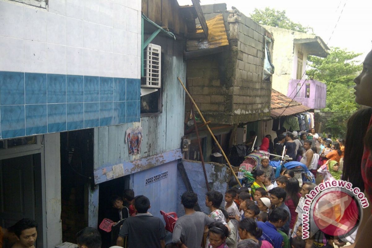 Lima rumah warga 27 Ilir Palembang musnah terbakar