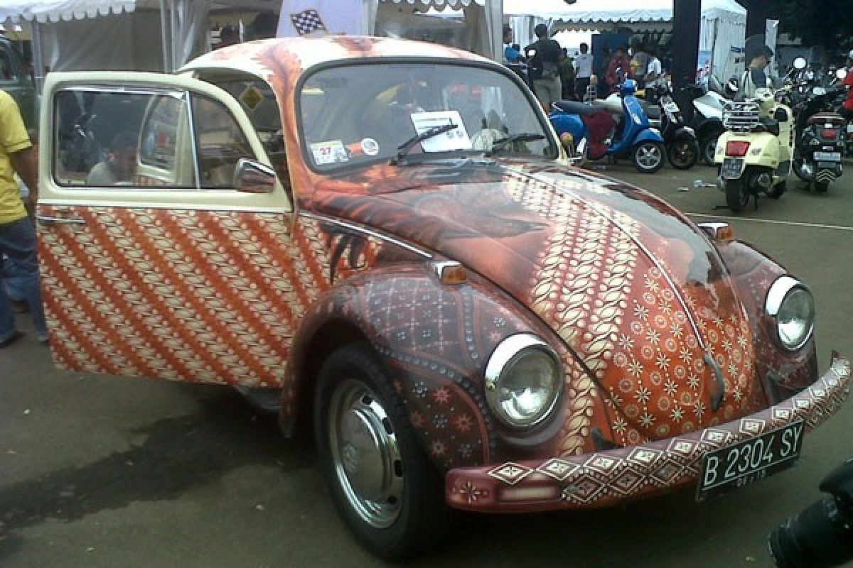 VW "Herbie" dan VW "Batik" pamer diri