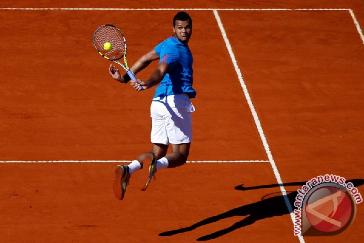 Tsonga buka peluang bertemu Federer